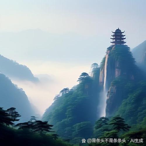 江西庐山 匡庐奇秀甲天下，云海飞瀑醉人心